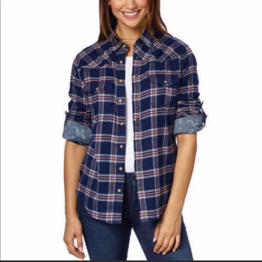 Jacks Girlfriend Bea  Flannel